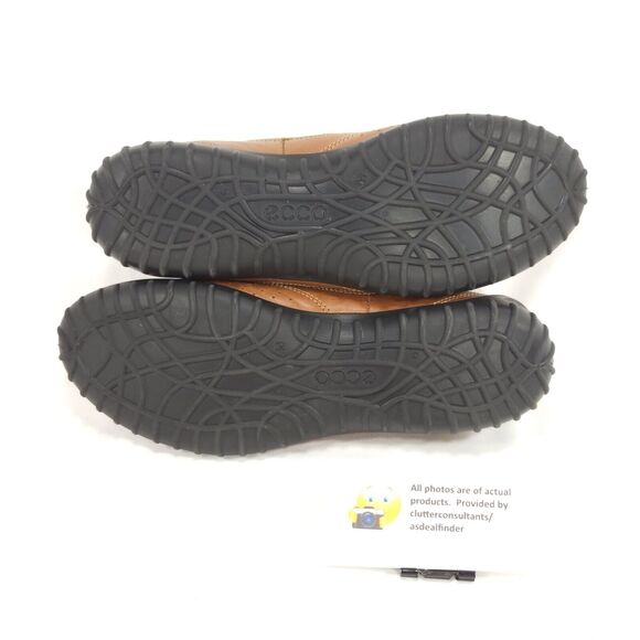 Ecco Leather Casual Lace Up Outdoor Sneaker Shoe Womens Size 9.5 40 Brown - Picture 9 of 9